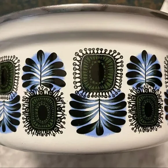 Vintage Austria Email Enamel Pot